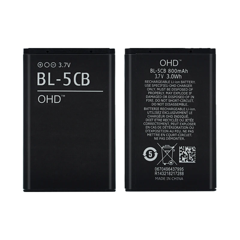 10 шт. высокое Ёмкость телефон Батарея BL-5C BL-5CB BL-5CA BL-4C BL-5B BP-6X для Nokia Bl 5C 5CB 5CA 5B 4C BP 6X батареи