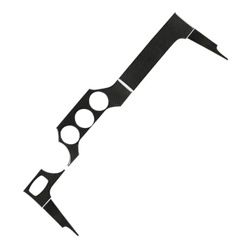 

CITALL Carbon Fiber Style Car Interior Dashboard Panel Cover Trim Fit for Ford Mustang 2015 2016 2017 2018 2019