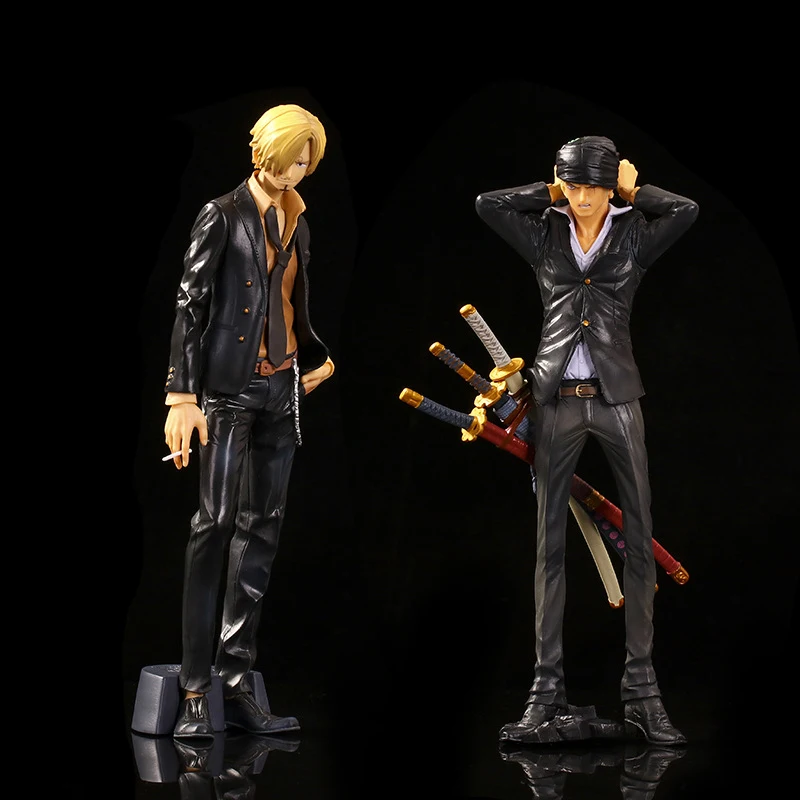 Новый аниме Een Stuk Ronoa Zoro Ghost Drie-Mes Cut Ver. С изображениями героев мультфильмов модная