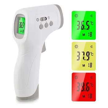 

Infrared Non-Contact Digital Thermometer Instant Read LED Display Smart Thermometer Portable Body Forehead Thermometer