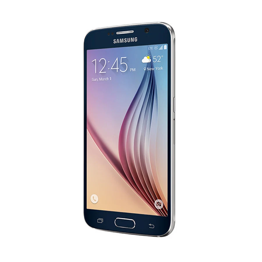 T-mobile samsung Galaxy S6 G920T 64 Гб мобильный телефон 4G LTE 5," Exynos 7420 Восьмиядерный 3 ГБ 32 ГБ NFC телефон с отпечатком пальца