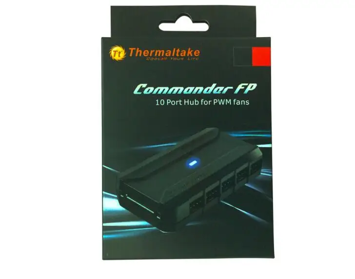 Thermaltake Commander FP fan hub(fan HUB/PWM/поддерживает 10 4pin вентиляторов/sata Блок питания