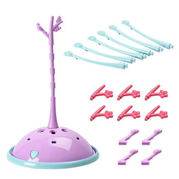 

Drainer Detachable Nipples Hanger Milk Bottle Tree Shape Home Portable Pacifier Baby Infant Feeding Free Standing Drying Rack