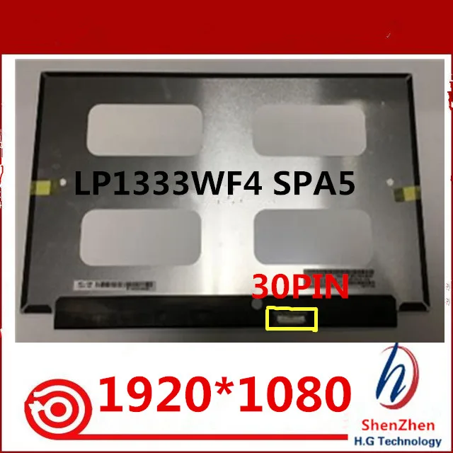 $US $45.00  For LG Matrix exact model LP133WF4 SPA5 LP133WF4 (SP)(A5) IPS 72%NTSC 1920x1080 FHD 13.3'' LED LCD 