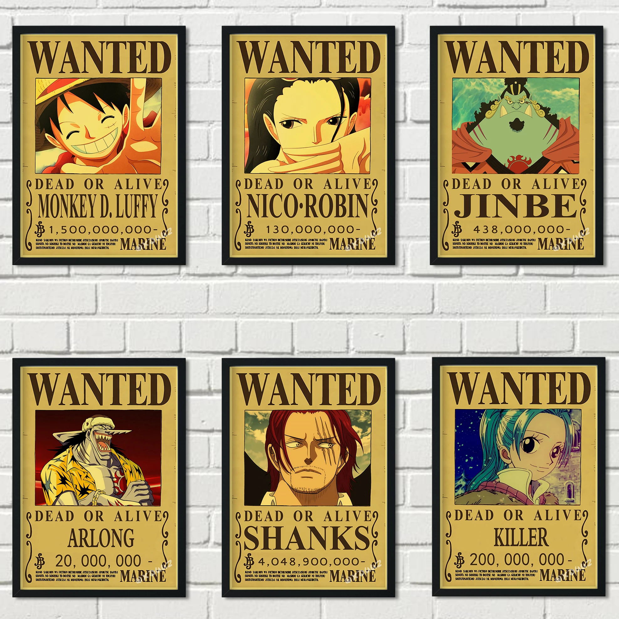 Cuadro En Lienzo Decoracion Del Hogar One Piece Luffy Wanted Poster Classic Japanese Anime Fighting Print Sala De Estar Pintura Arte De La Pared Poster 30x40cm Hogar Y Cocina Lienzos Preestirados Kudzuandcompany Com