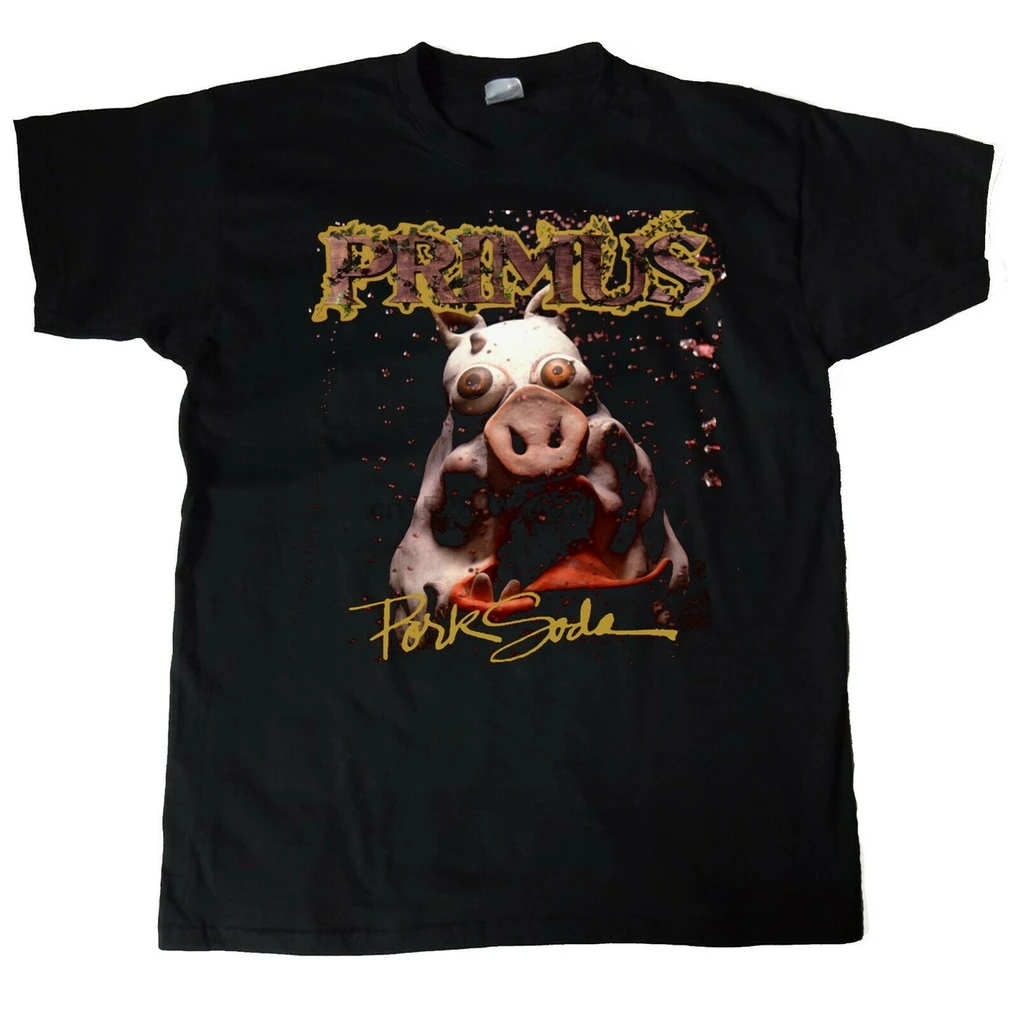 Primus Pork Soda 1993 Свинья футболка с изображением обложки альбома 11 цветов 8 размеров |