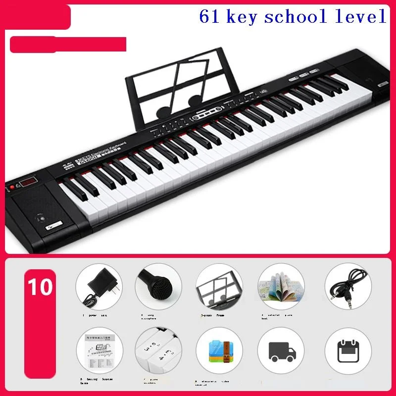 Fractie domesticeren procent Elektronische Educatif Electronique Muziek Piyano Elektronik Instrument  Professional Musical Keyboard Piano Electronic Organ - AliExpress