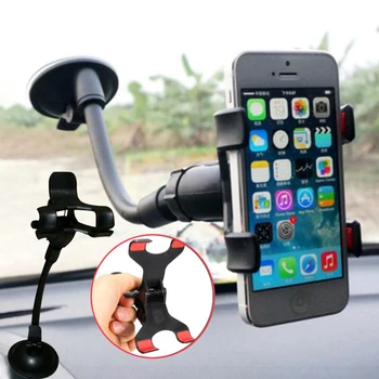 

Car Phone Holder Car Magnetic Support Useful Flexible Flexible 1 PC 360° Rotating Fashion