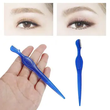 

Razor Eyebrow Facial Hair Remover Eyebrow Trimmer Makeup Knife Shaper Shaver For Women Scissor Tools Eyebrow Shaper TSLM2