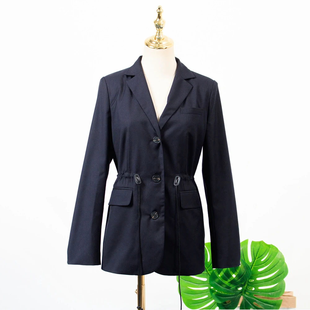 Новинка, весенне-осенние женские блейзеры с длинным рукавом, пиджак, пальто, женские блейзеры для офиса, Женский блейзер, верхняя одежда L529 - Цвет: standard