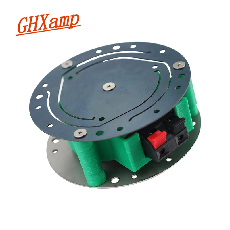 Ceny GHXAMP 60W głośnik wibracyjny Full Range Subwoofer wibrator HIFI Home Car głośnik dla dj a Auto DIY rezonans dźwięk 8ohm 5 ~ 1000HZ