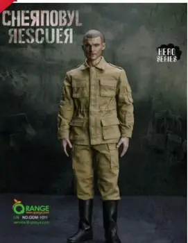 

1/6 QORANGE QOTOYS QOM-1011 CHERNOBYL RESCUER Uniform Set Fit 12" Body