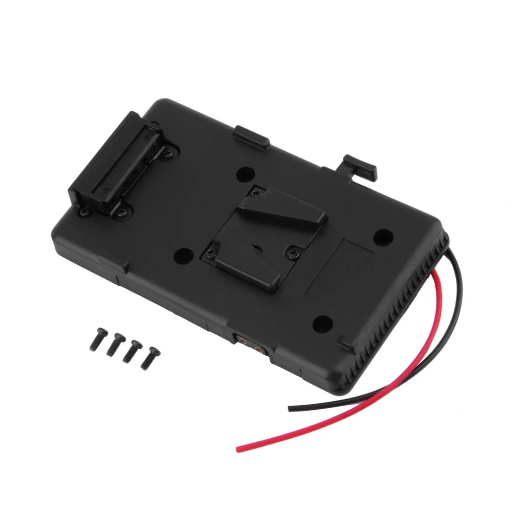 

2017 New Battery Back Pack Plate Adapter For Sony V-shoe V-Mount V-Lock Battery External For DSLR Camcorder Video Light