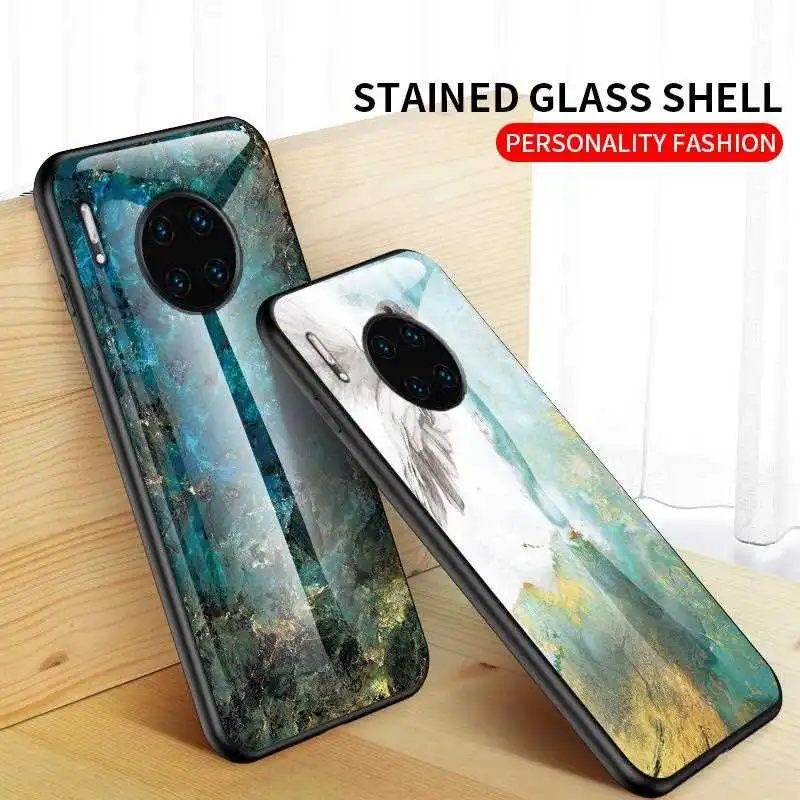

Joomer Marble Pattern Glass Case For Huawei Mate 30 20 10 Pro 20 10 Lite 20 X Phone Case Cover