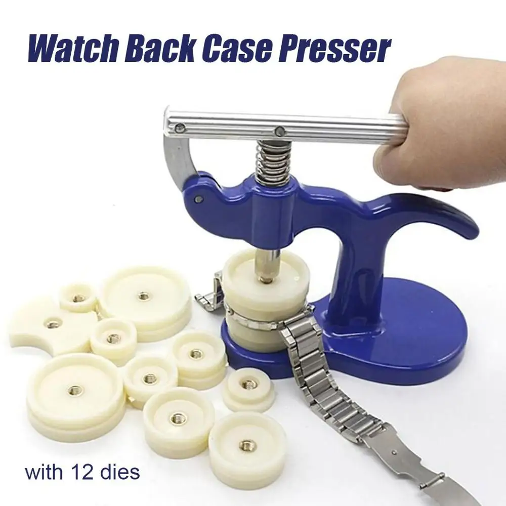 

18cm Watch Back Closer Watchmaker tools Watch Tools Pressure Repair Tool Plastic Case Crystal Glass Hand-tools prensa de reloj
