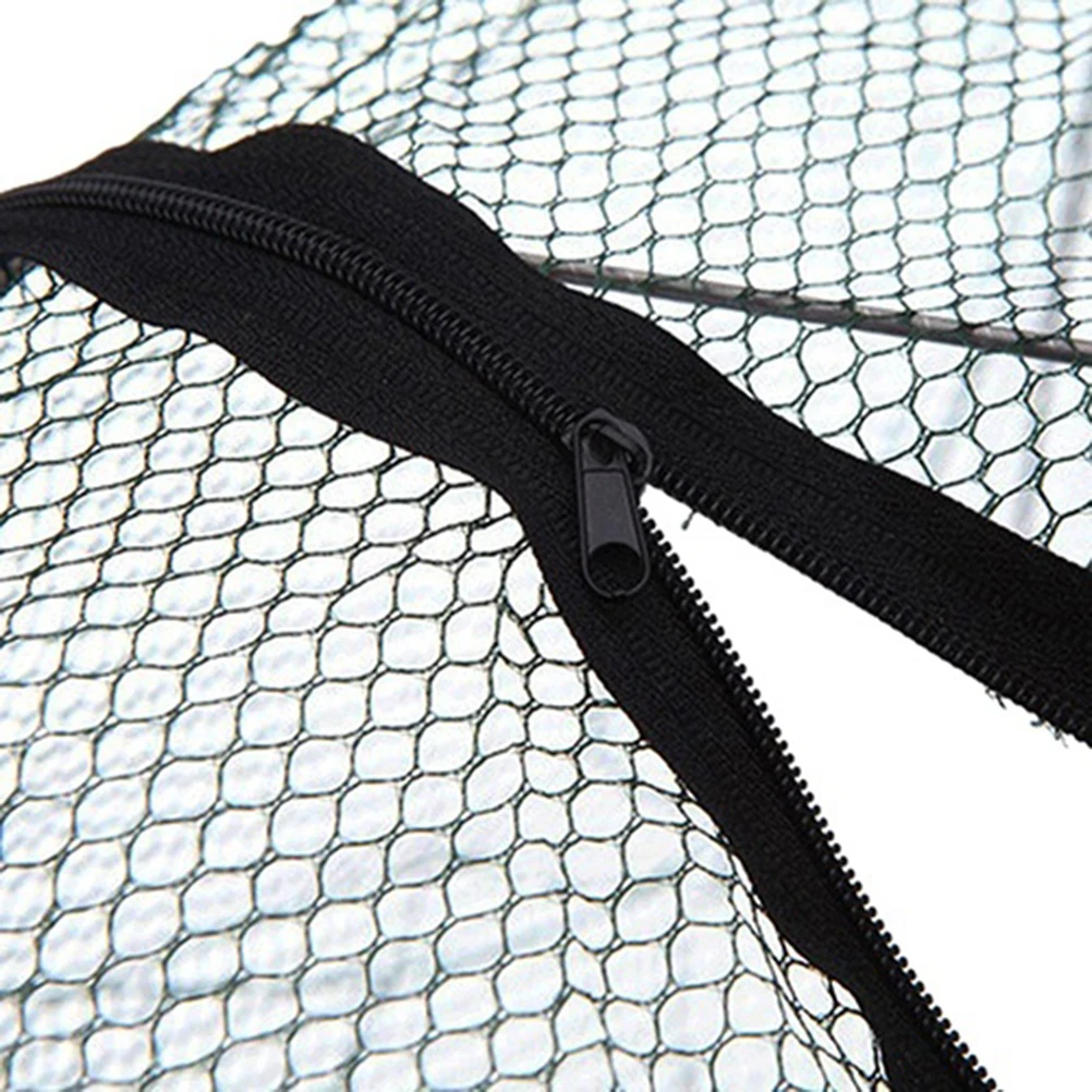 Portable Fishing Net Fish Shrimp Mesh Cage Cast Net Fishing Trap Network Foldable Fishing Net Tackle Fishing Net Tackle zipper