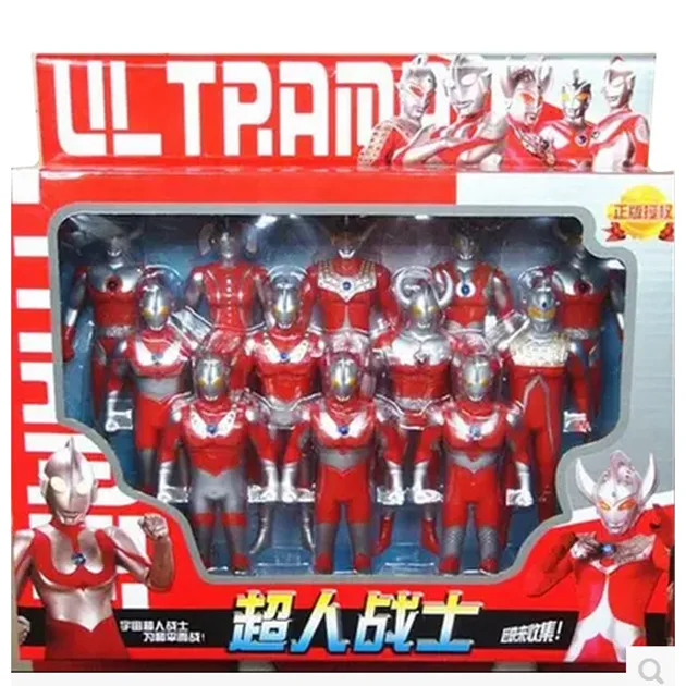 

Static Educational Model Toy 12 PCs Small Superman Universe Superman Altman Family Toy Genuine Authorized