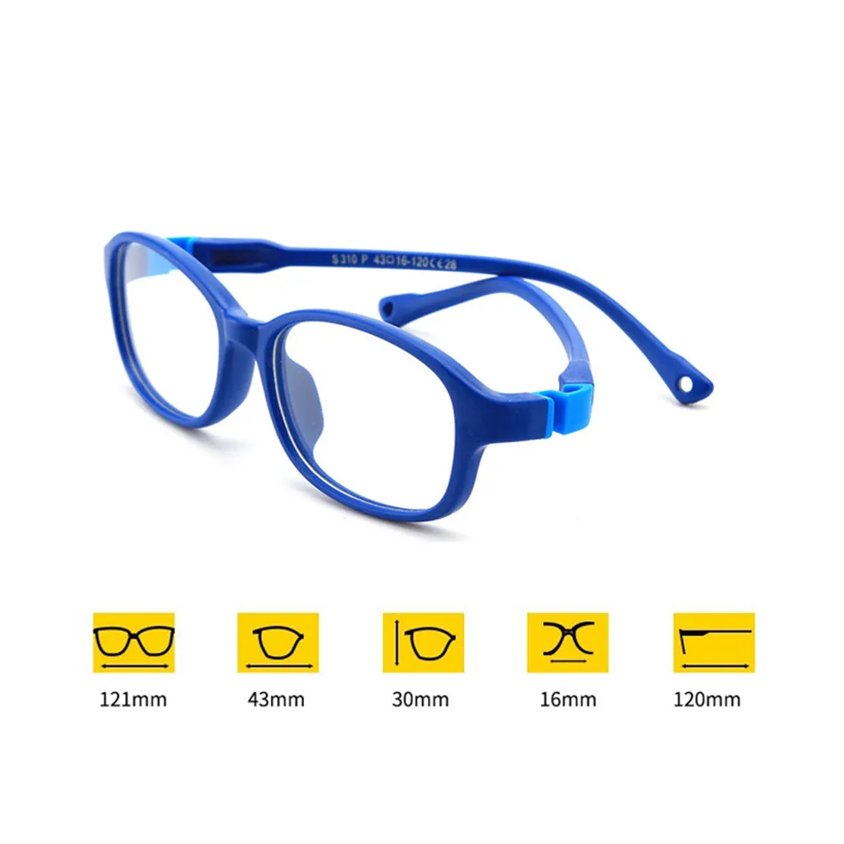 cute blue light glasses Round Blue Light Kids Glasses Children Optical Frame Eyeware Boys Girls Computer Transparent Blocking Anti Reflective Eyeglasses blue light blocking glasses amazon