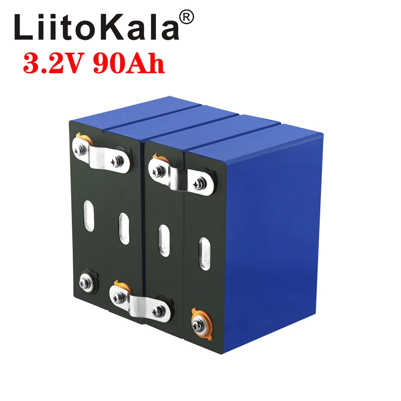 Аккумуляторная батарея LiitoKala 3 2 в 90 Ач литий фосфатная большой емкости 12 В 24 48 для