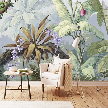 

European Style Pastoral Rain Forest 3D Mural Wallpaper Living Room Bedroom Gallery Restaurant Backdrop Wall Papers For Walls 3 D