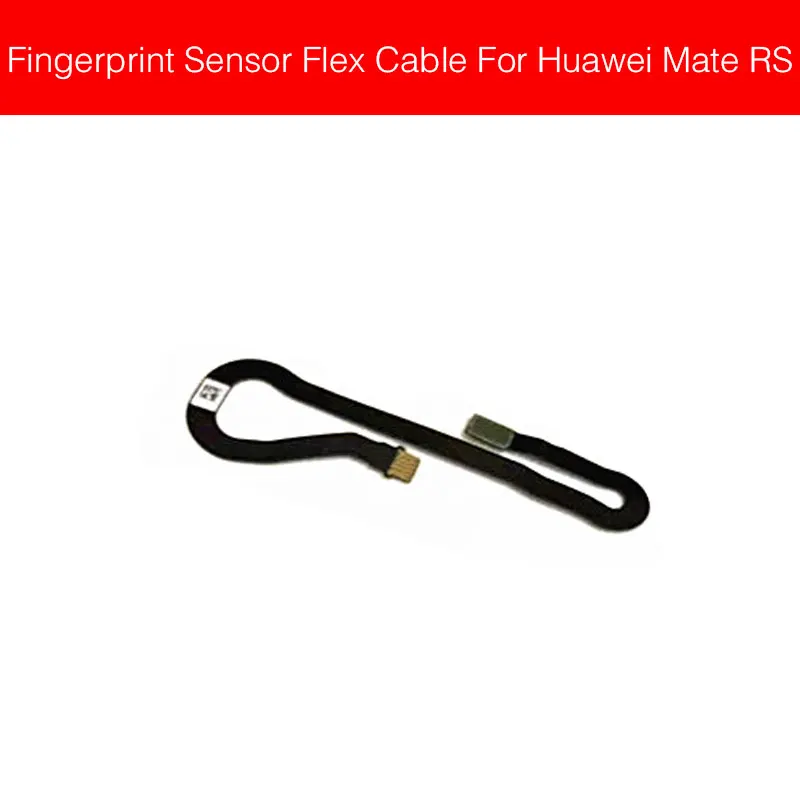 Mate RS Разъем датчика отпечатков пальцев гибкий кабель для huawei mate 30 10 20 20X Pro Lite RS кнопка Home Touch ID сенсор гибкий ленточный кабель - Цвет: Mate RS