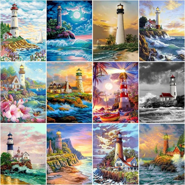 Chenistory Paint By Numbers Kits For Adults Children Artwork Acrylic  Sandals Painting By Numbers Beach Landscape Coloring Wall G - Paint By  Number Package - AliExpress