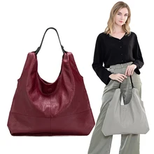 ZROM женская сумка, сумка-тоут из натуральной кожи, модные классические сумки, большая Вместительная женская сумка на плечо, женские сумки для покупок, кожаная сумка