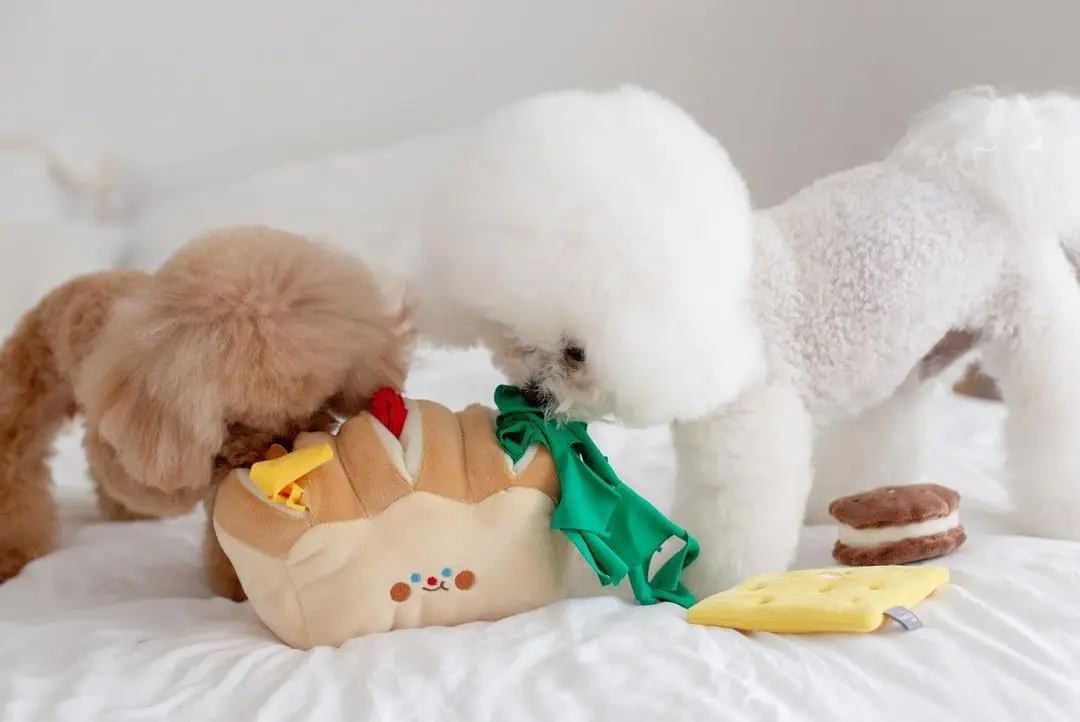 Dog Interactive Plush Toy - PeticaDeals
