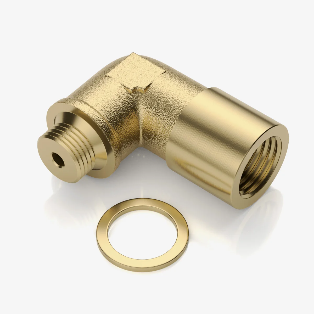 10pcs o2 oxygen sensor spacer adapter extender extension straight 45mm