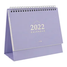 

1PC Simple Style 2022 Desk Calendar Decorative Desk Calendar Small Home Calendar
