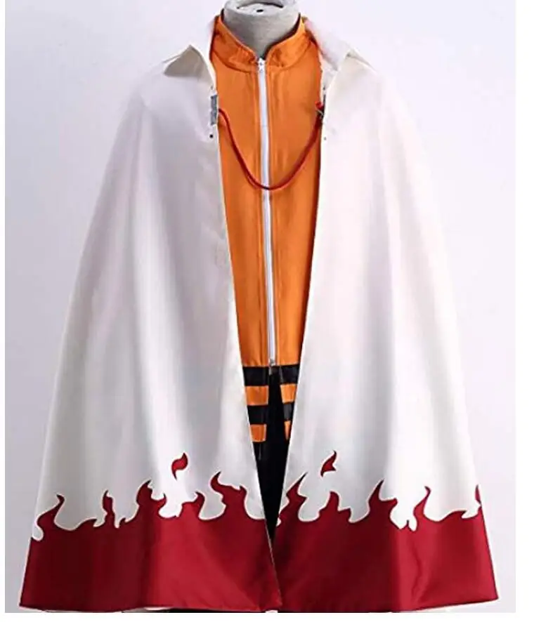 Naruto Cosplay Hokage Cloak  Cape Hokage 12 Years Naruto - Animation  Derivatives/peripheral Products - Aliexpress