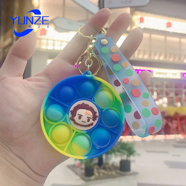 New Popit Mini Money Wallet Fingertip Toys Push Bubble Popite Pendant Bag Hot Sale Adult Decompression Toys Children Anti-Stress keychain bag 03