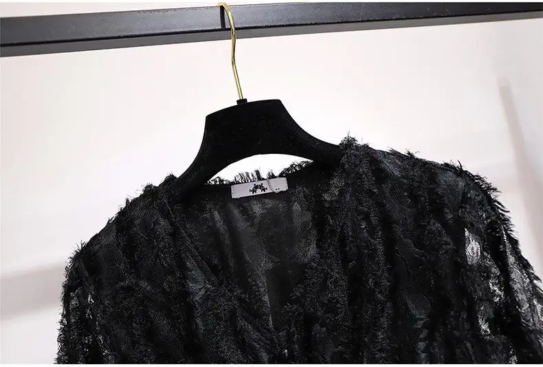 Women Plus size Lace Dress Casual 5XL 6XL Autumn Long Sleeve Office Lady Dress Big Larges Size Elegant Black Lace Party Vestidos