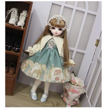 

Doll Clothes 1/6 1/4 Doll Dress Noble Princess Dress for 1/6 1/4 BJD SD Doll Blyth Doll Accessories BJD Dress 1/4
