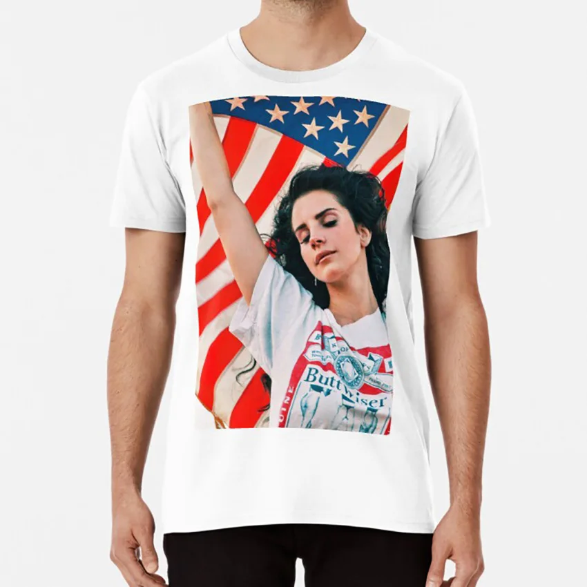 Lana Del Rey : Freedom Ii T Shirt Ldr Honeymoon Born To Die Ultraviolence Pretty | Мужская одежда