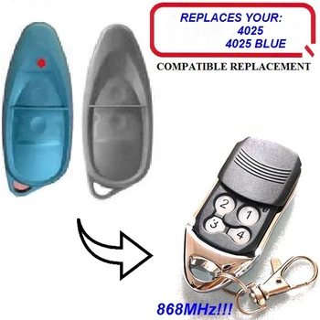 

1pcs For 4025 BLUE gate remote duplicator rolling code 868MHZ free shipping