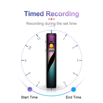 

Intelligent Voice-actived Pen Recorder Meeting Study Recorer E-book Reading Sound Audio Recording WAV MP3 Format 3.5 Earphone