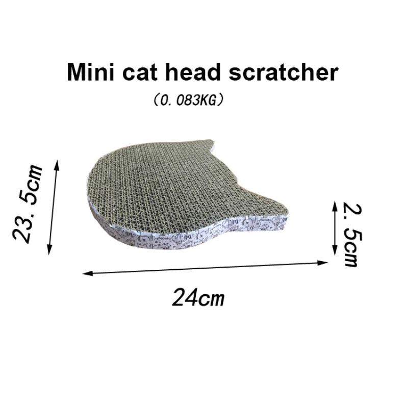 2021 Pet Toys Cat Scratch Pad Cat Corrugated Pad Scratching Posts Kitten Corrugated Paper Pad Cats Grinding Nail Scraper Pet Toy 