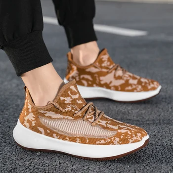 

Fashion Denim Sneakers Men's Casual Shoes Breathable Sneaker Canvas Shoes for Men Lace Up Trainers Male Flats Zapatillas Hombre