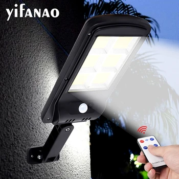 

New PIR Motion Sensor solar led light outdoor Waterproof Wall lamp lampy solarne Solar light Sunlight outdoor lighting