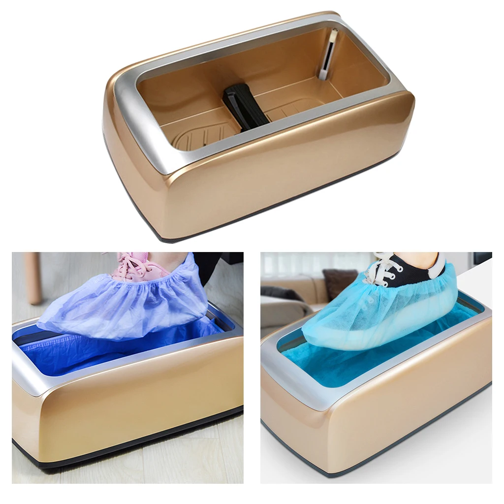 Automatic Shoe Covers Machine Home Office One-time Film Machine Foot Set New Shoes Hands Free Portable Overshoe Dispense