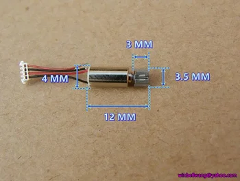 

100pcs/lot, Brand new DC3V 0408 coreless motor 4*8mm Micro vibrating motor~