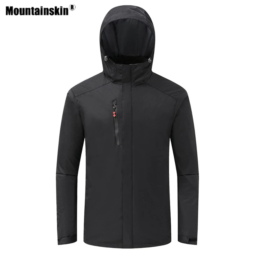 Mountainskin зимние мужские 2 шт. флисовые походные куртки для спорта на открытом