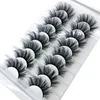 HBZGTLAD – 8 paires de faux cils 3D naturels 15-23mm, kit de maquillage, extension de cils en vison, maquiagem ► Photo 1/6