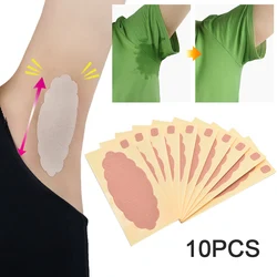 10PCS Underarm Foot Sweat Pads Armpit Shields Self Adhesive Deodorant Sticker