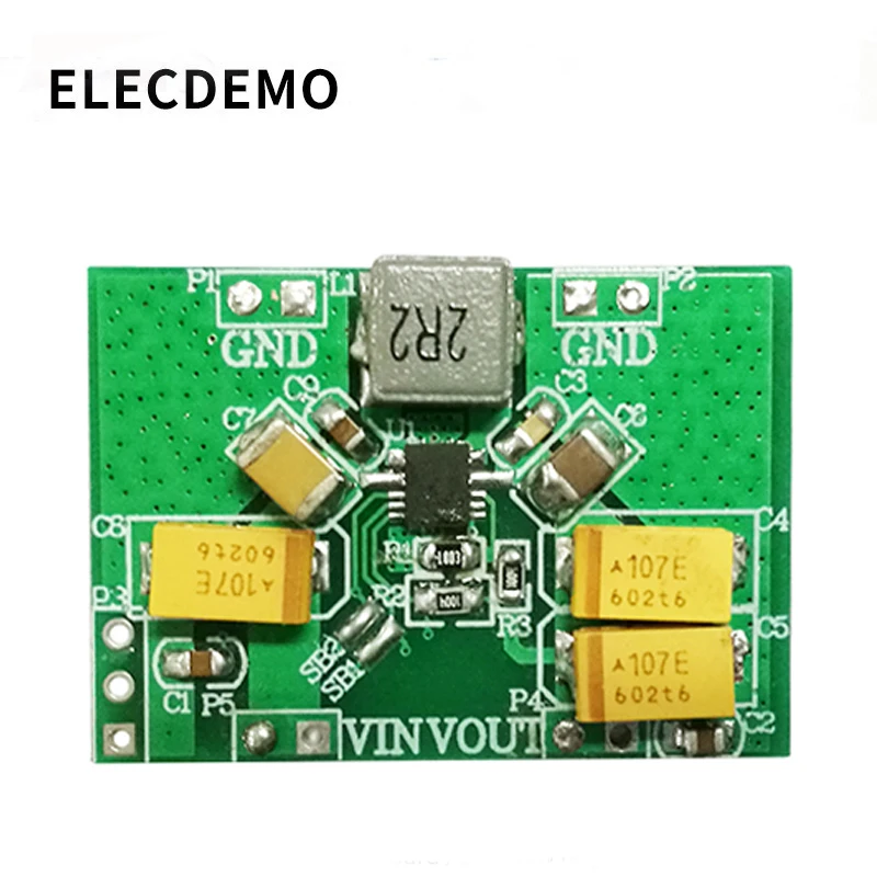 TPS63020 module Automatic Buck Boost Power Module Board 2 5V 3 3V 4 2V 5V Lithium 3