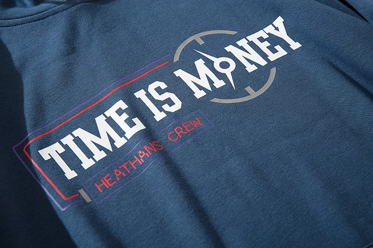 Time is Money, толстовки с капюшоном, с принтом, для женщин/мужчин, синий, черный, Повседневная мода, хипстер, худи, для мужчин, хип-хоп, уличная одежда для пар