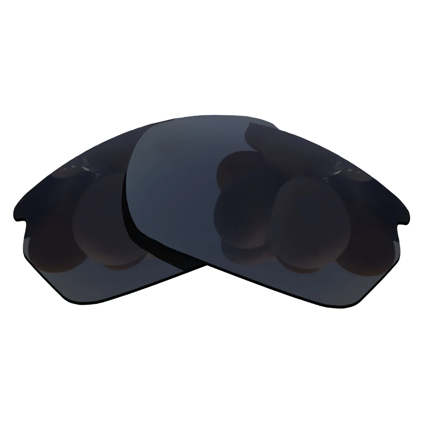 Черные поляризованные солнцезащитные очки Stealth Сменные линзы для Oakley карбоновая