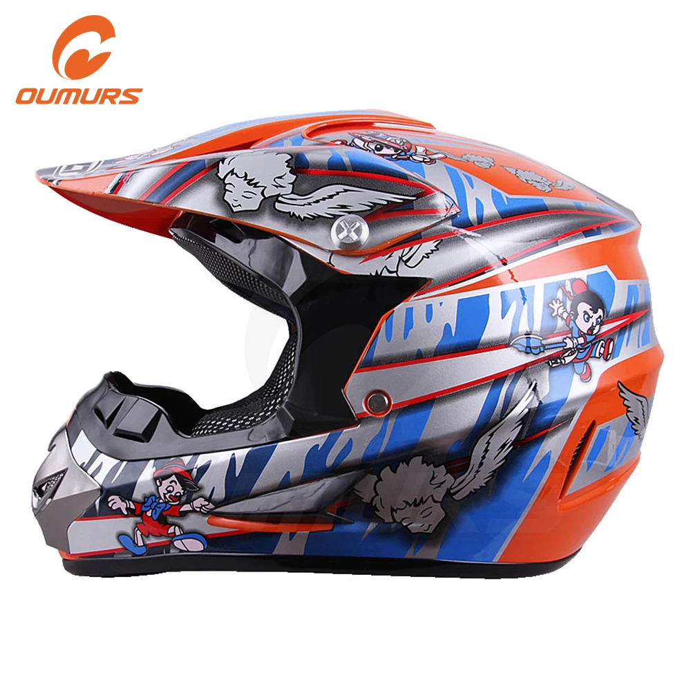 kids open face helmet