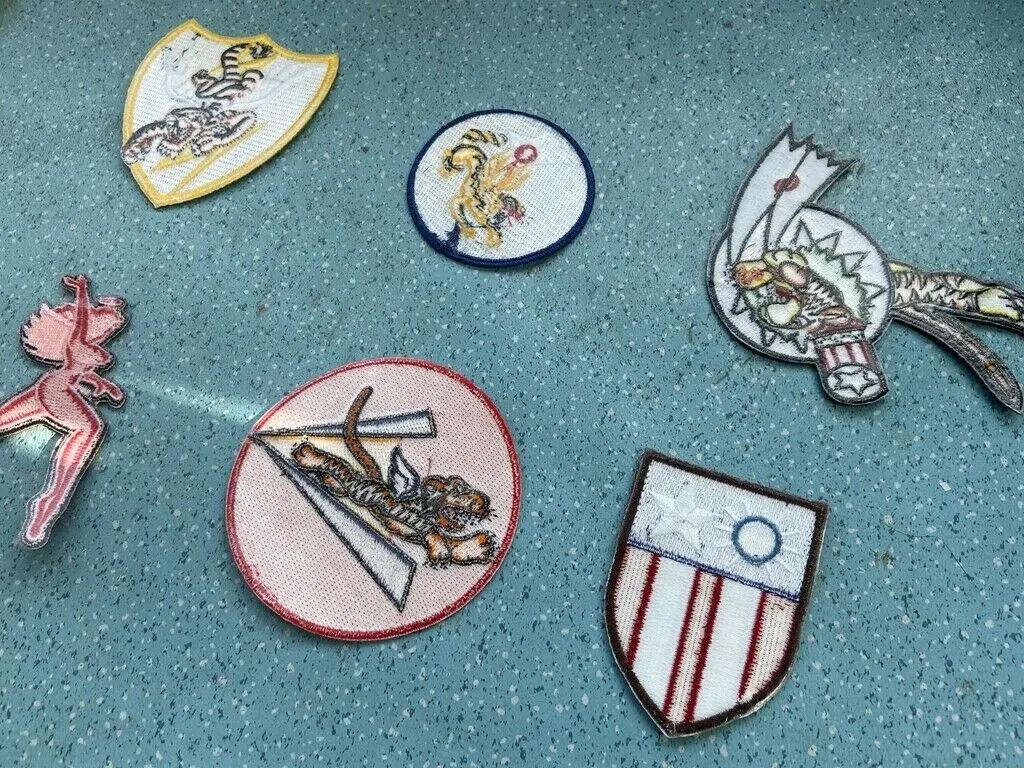 tomwang2012. Full Set Us Air Force Chinese American Volunteer Group Flying Tigers Badge Patch